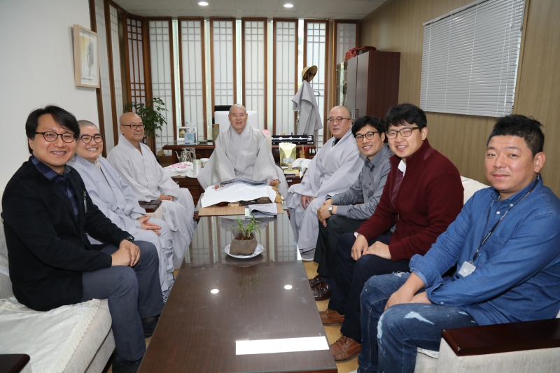 사업부 단체기념사진